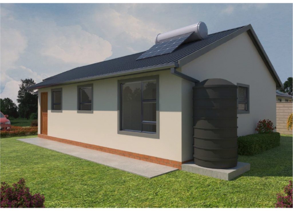 3D views of 2 Bed unit A - 2