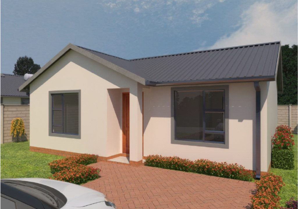 3D views of 2 Bed unit A - 4