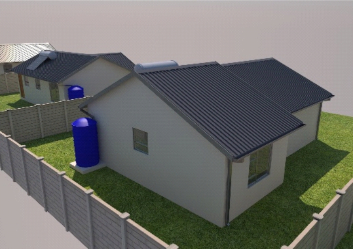 Concept of 3D views of 2 Bed unit A,B&C - 1