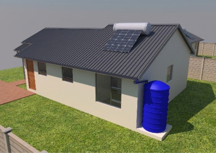 Concept of 3D views of 2 Bed unit A,B&C - 2